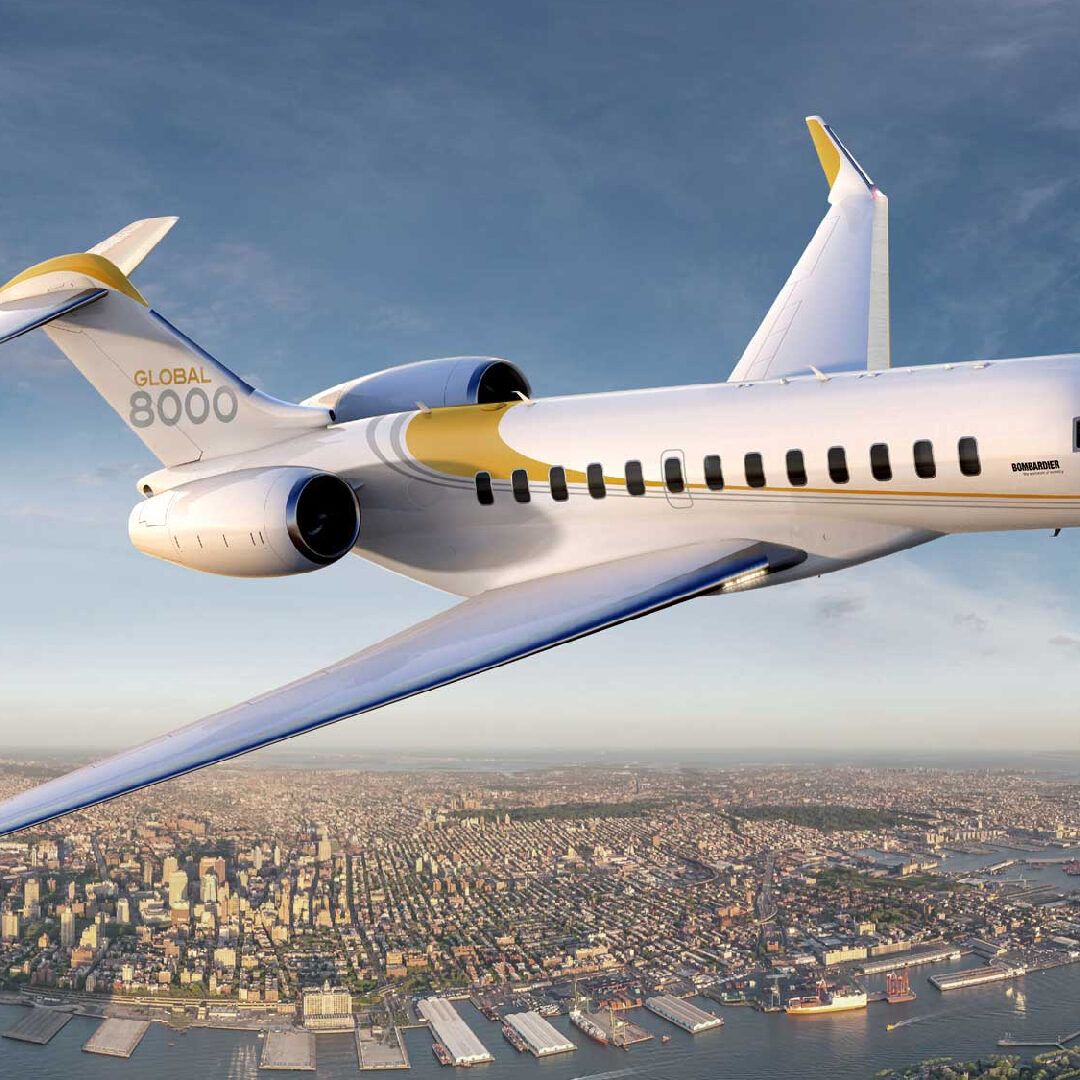 1080x1080 Bombardier Global 8000: Introducing The World's Fastest Business Jet