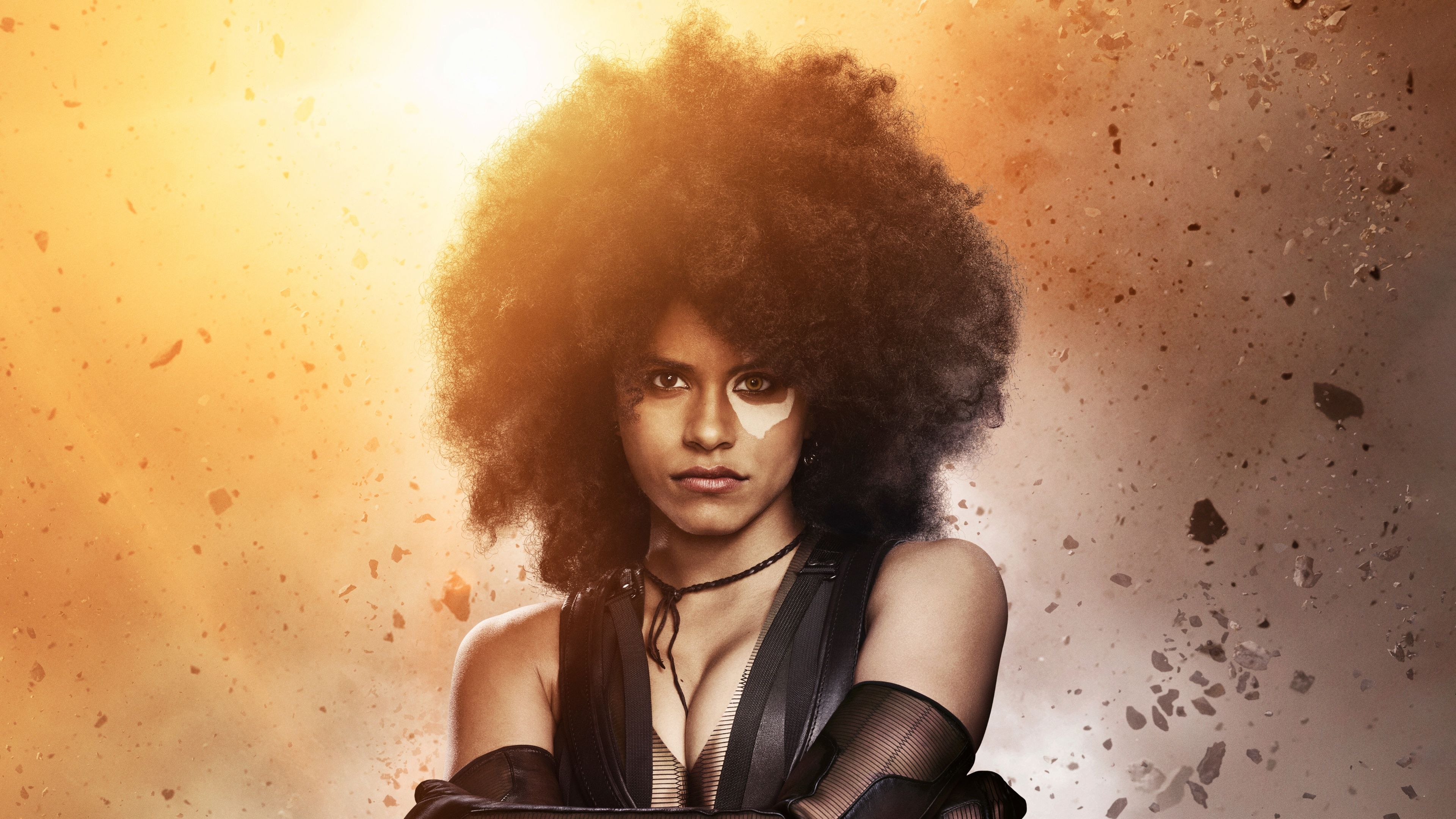 3840x2160 Zazie Beetz Wallpaper 4K, Domino, Deadpool 5K, 8K