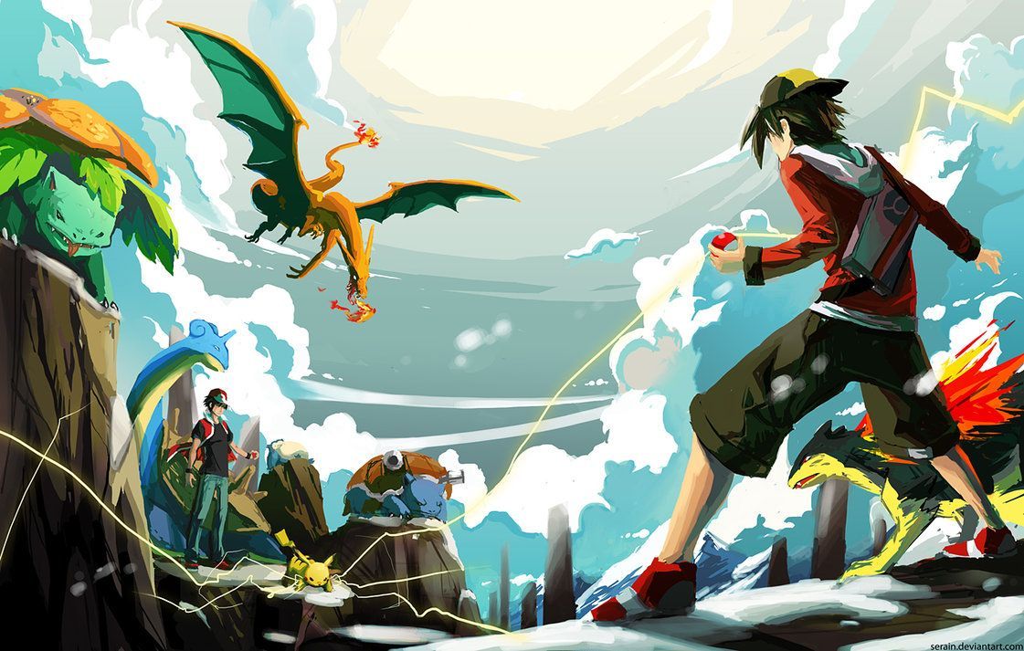 1121x713 Pokémon Champion Wallpaper