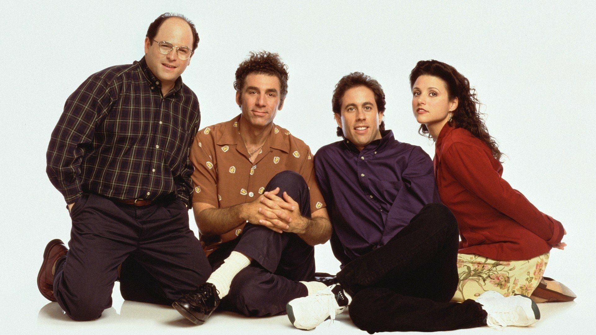 1920x1080 Download Jason Alexander Michael Richards Julia Louis Dreyfus Jerry Seinfeld TV Show Seinfeld HD Wallpaper