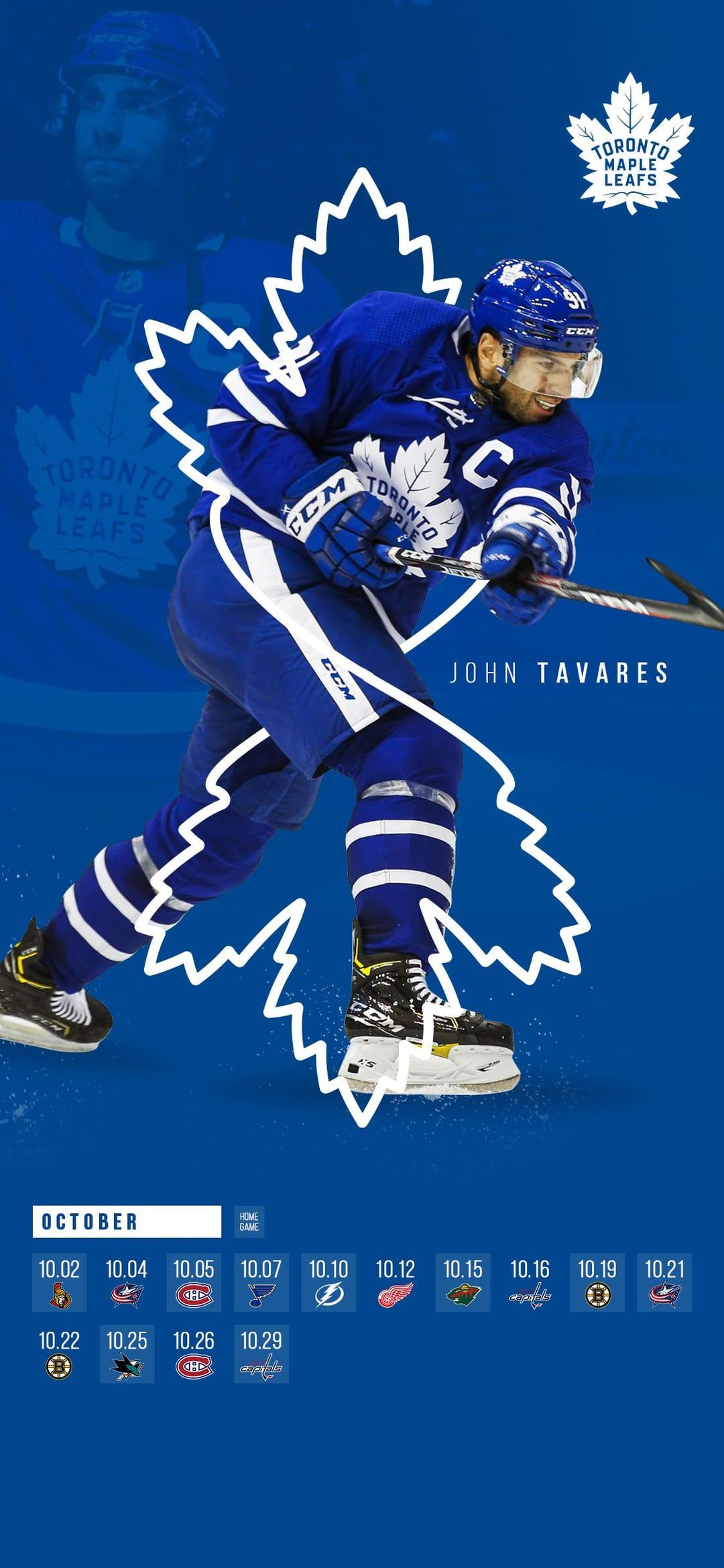 1080x2338 Reposting for SPSunday Captain Tavares schedule wallpaper
