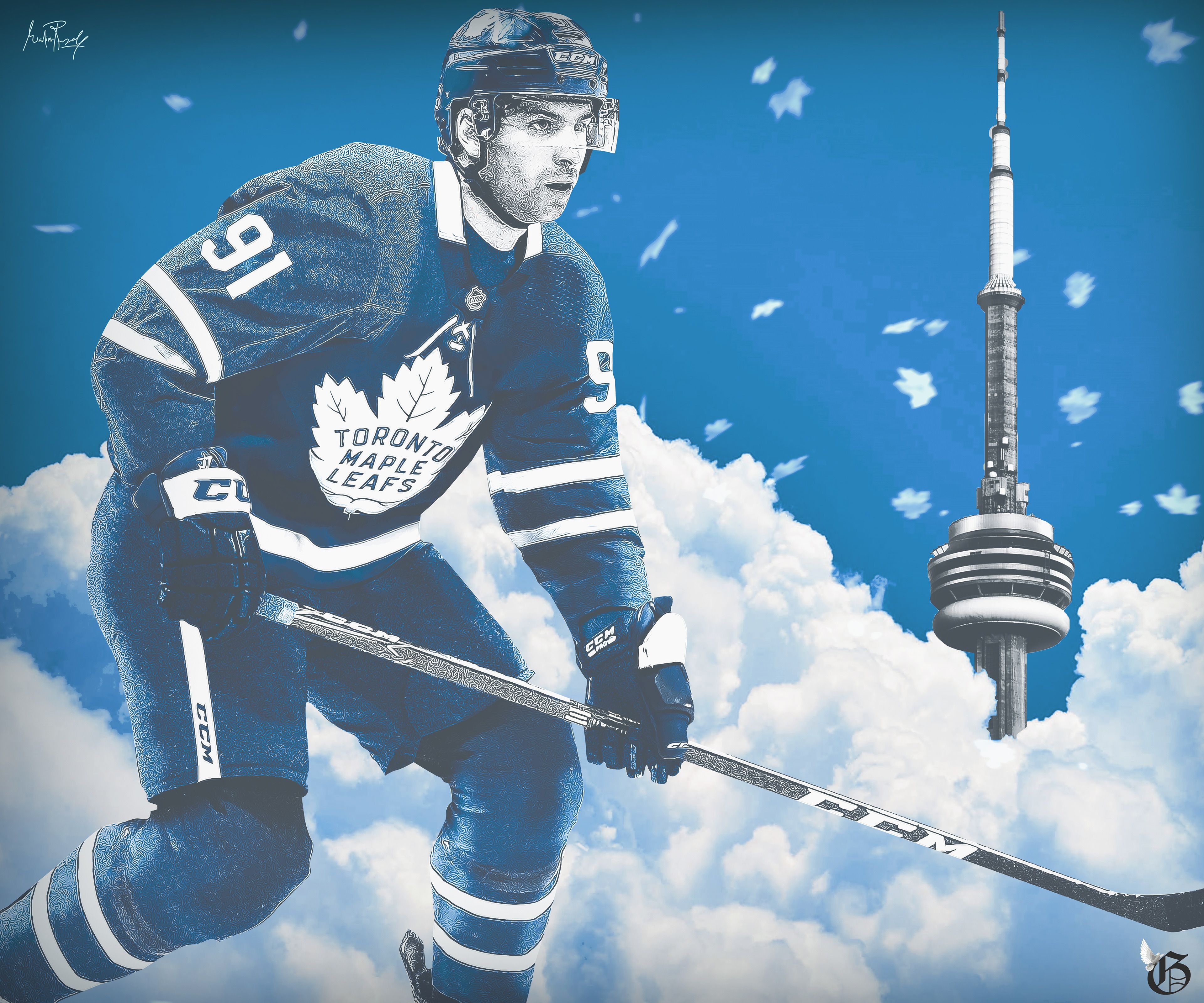 3840x3200 Maddie Russell Tavares Maple Leafs