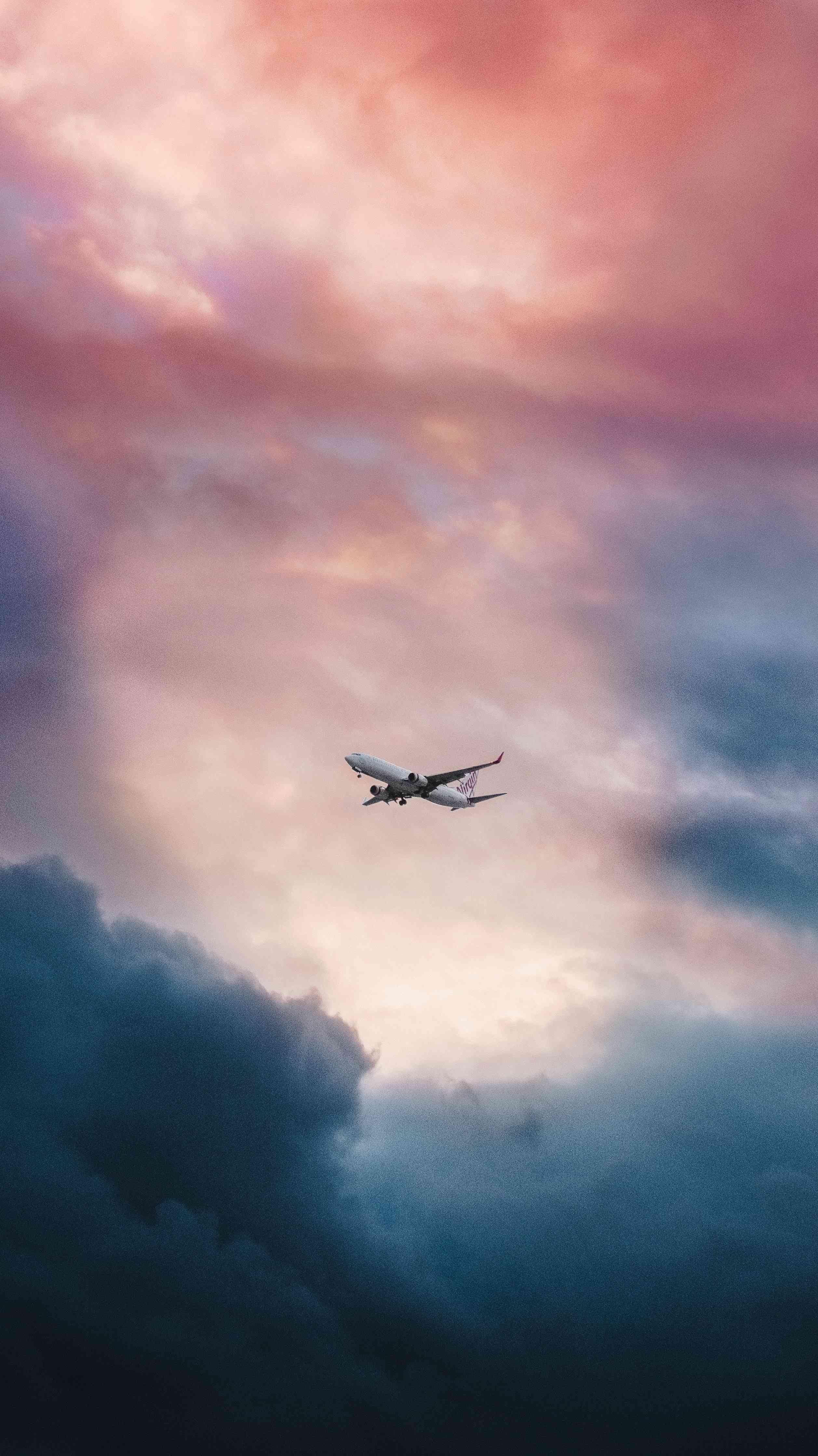 2515x4472 Plane In Sky HD iPhone Wallpaper Gopro, Plane, Travel