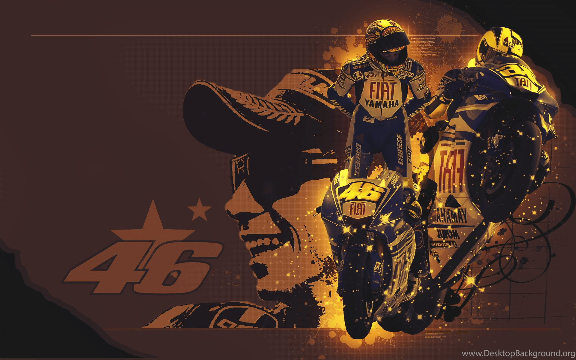 1920x1200 VR 46 Valentino Rossi Wallpaper Fanpop Desktop Background
