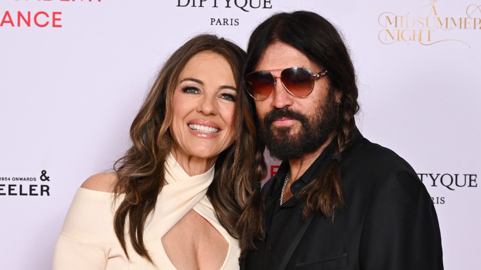 1920x1080 Elizabeth Hurley and Billy Ray Cyrus enjoy a 'magical' and PDA filled getaway to Scotland