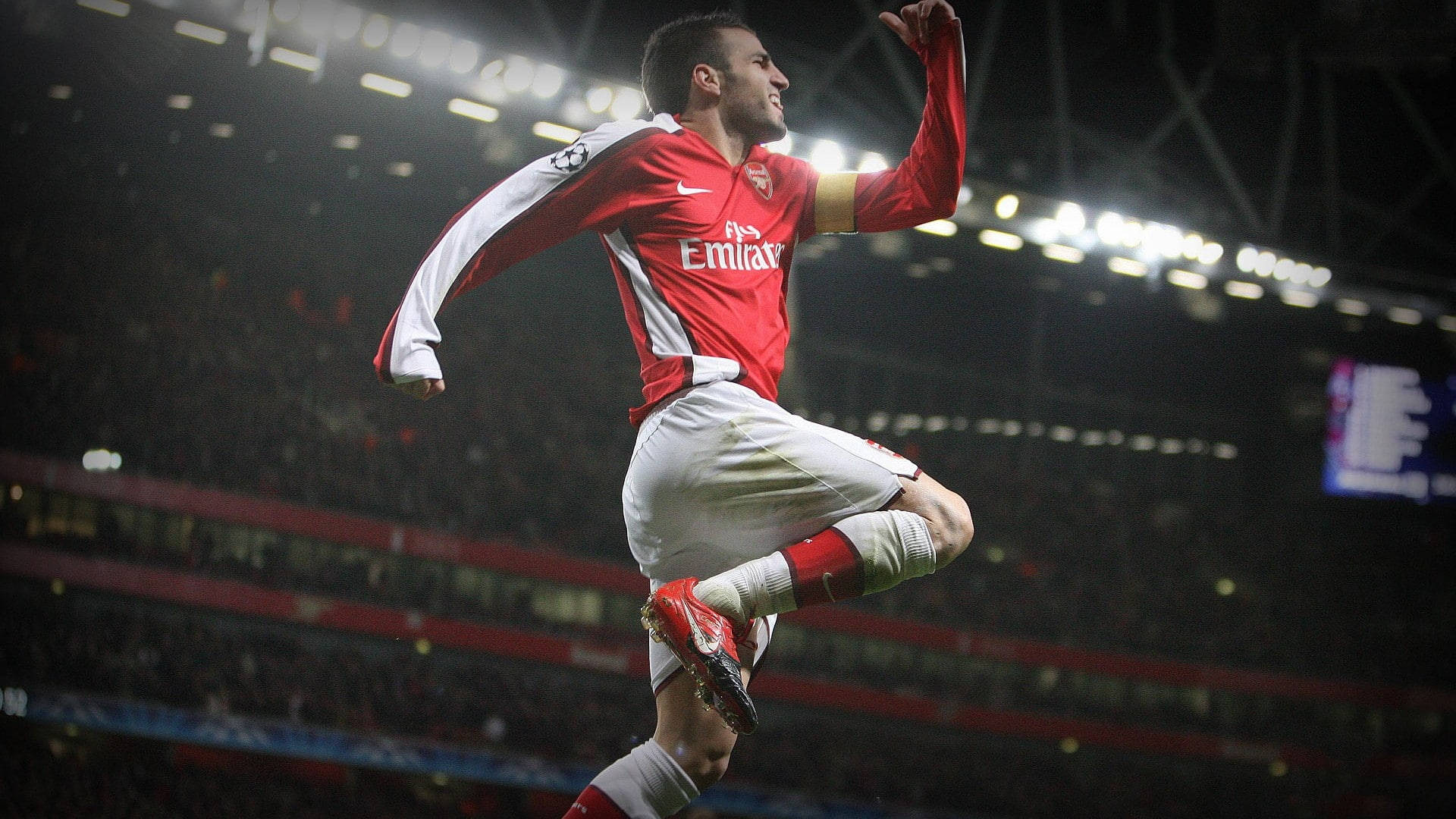 1920x1080 Download Iconic Midfield Maestro Fabregas in his prime at Arsenal FC. Wallpaper