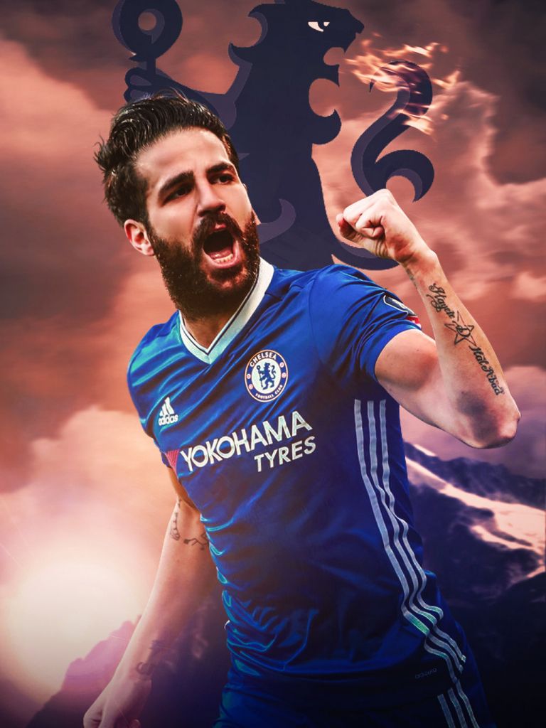 768x1024 Fabregas Chelsea Wallpaper