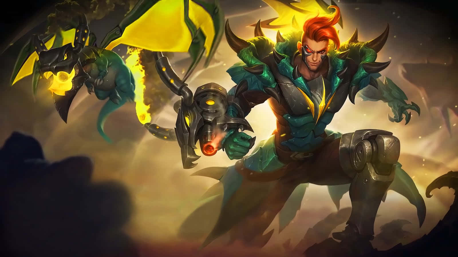 1600x900 Download Fire Claude Mobile Legends War Wallpaper