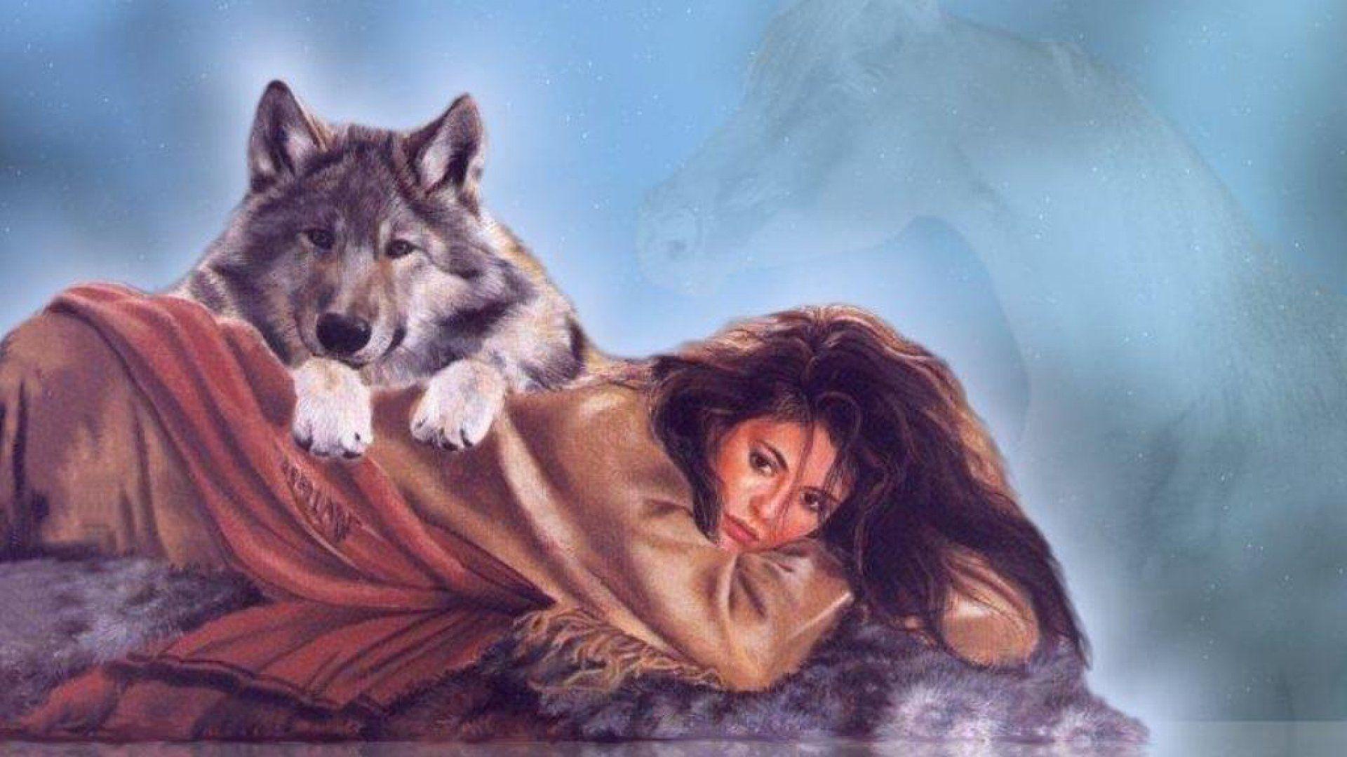 Wolf Girl Wallpapers Top Free Wolf Girl Backgrounds Wallpaperaccess