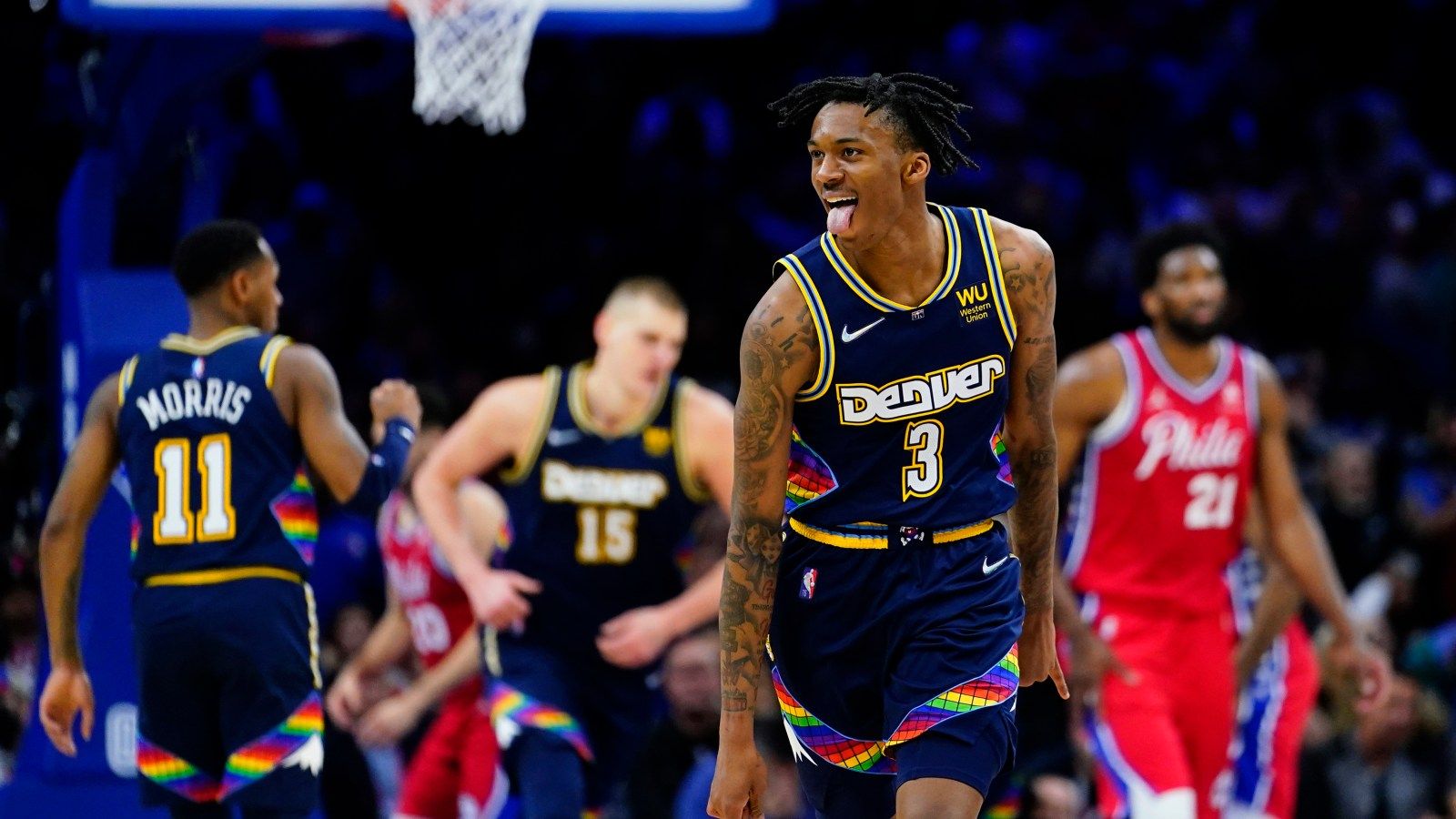 1600x900 Nuggets' Bones Hyland shares emotional night with his biggest fans: “That's who I play for”