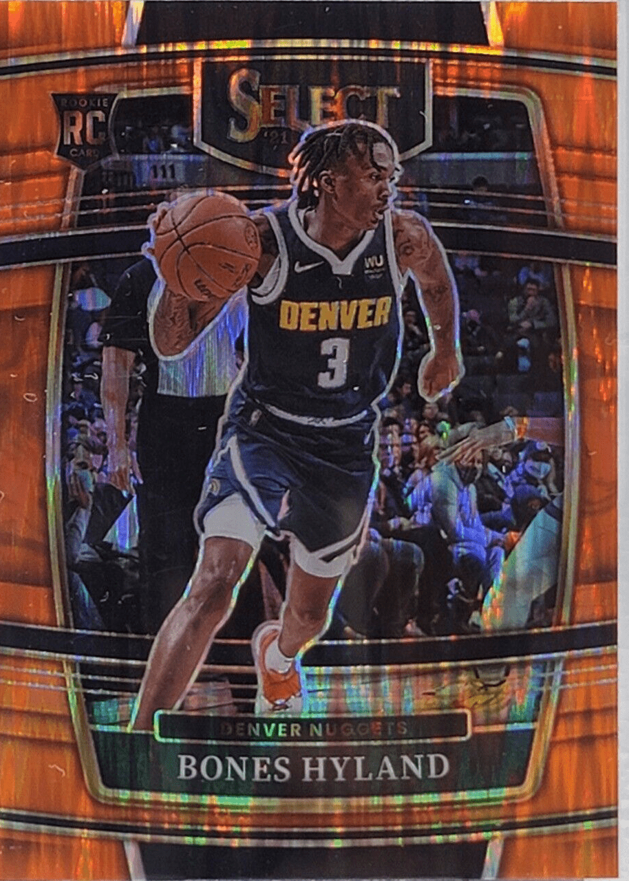 914x1280 Bones Hyland 2021 Select Concourse Orange Flash Price Guide Card Investor