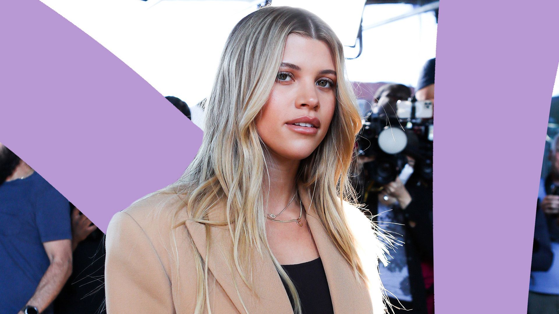 1920x1080 Sofia Richie Grainge Revived The Side Parting In Ultra Sheer Chanel