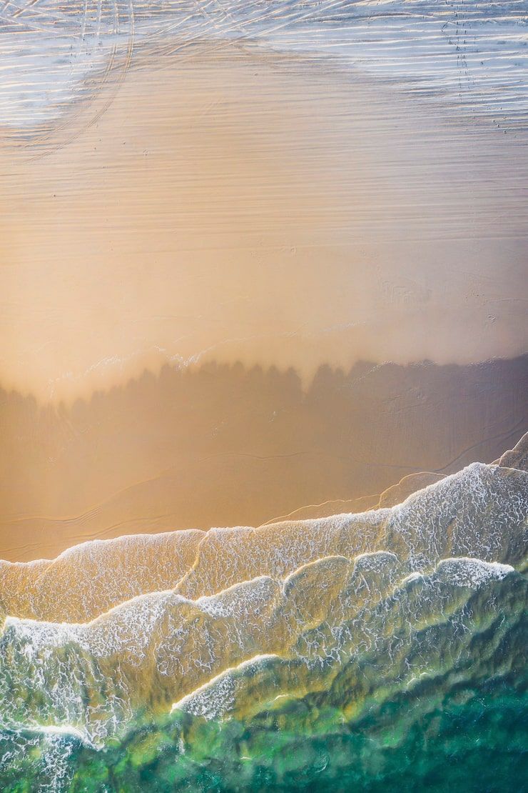740x1110 Beach shoreline iphone wallpaper Image