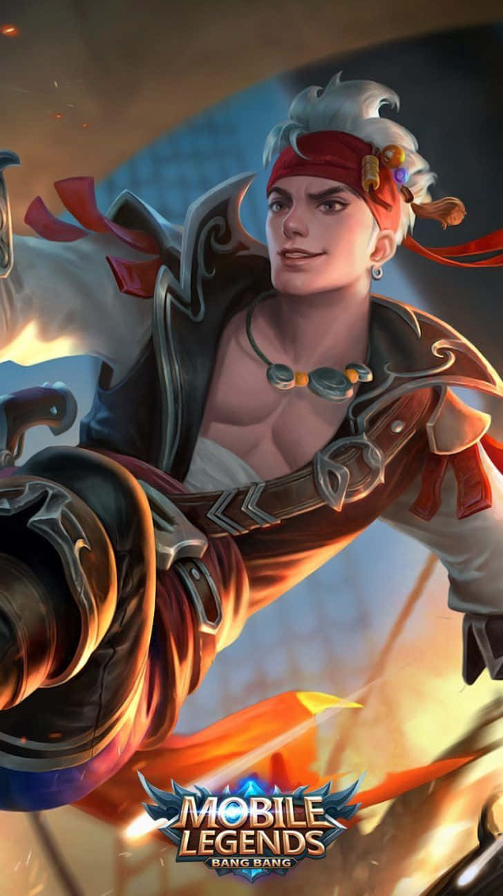 728x1296 Download Plunderous Pirate Claude Mobile Legends Wallpaper