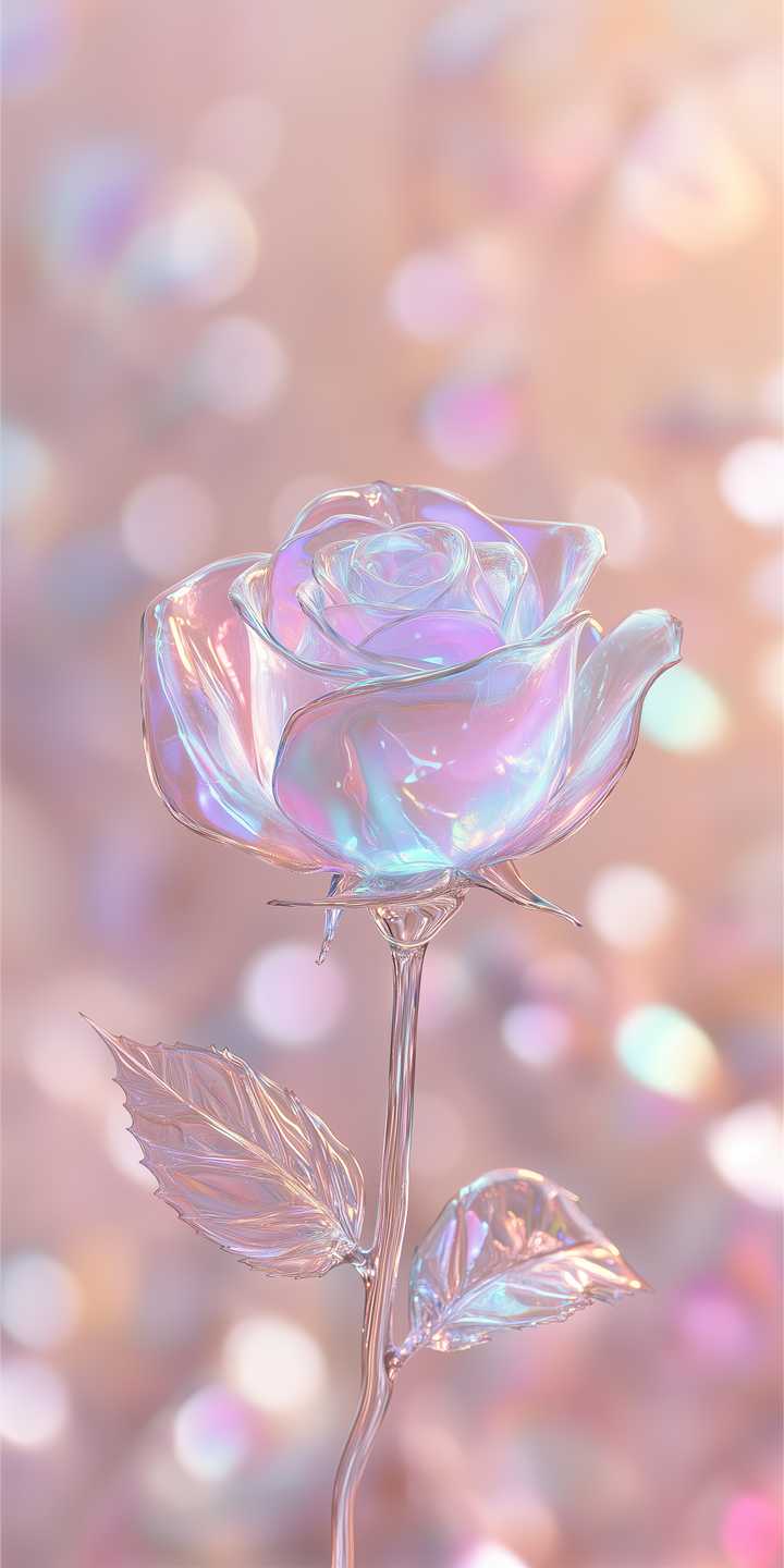 720x1440 Colorful Crystal Rose Wallpaper [fef3861bff5843769479]