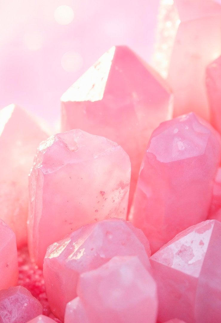 740x1082 Crystal abstract background Image