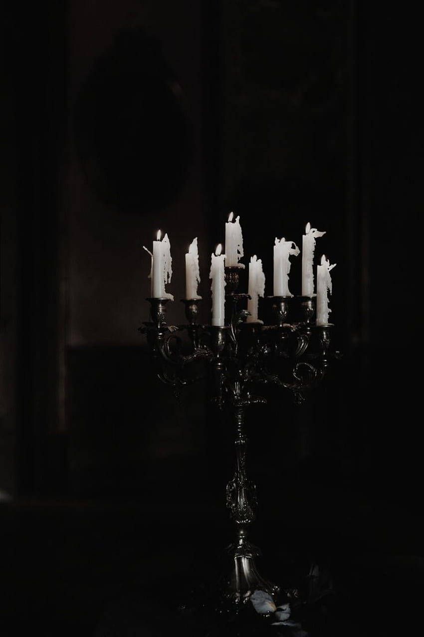 850x1275 Download Embrace your inner goth glam with an edgy look and dark allure. Wallpaper