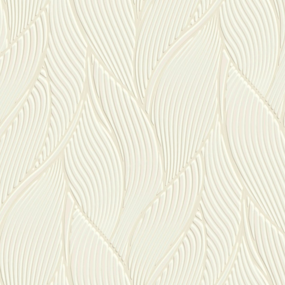 1161x1161 Z18906 Trussardi Luxury Floral plants off white wallpaper