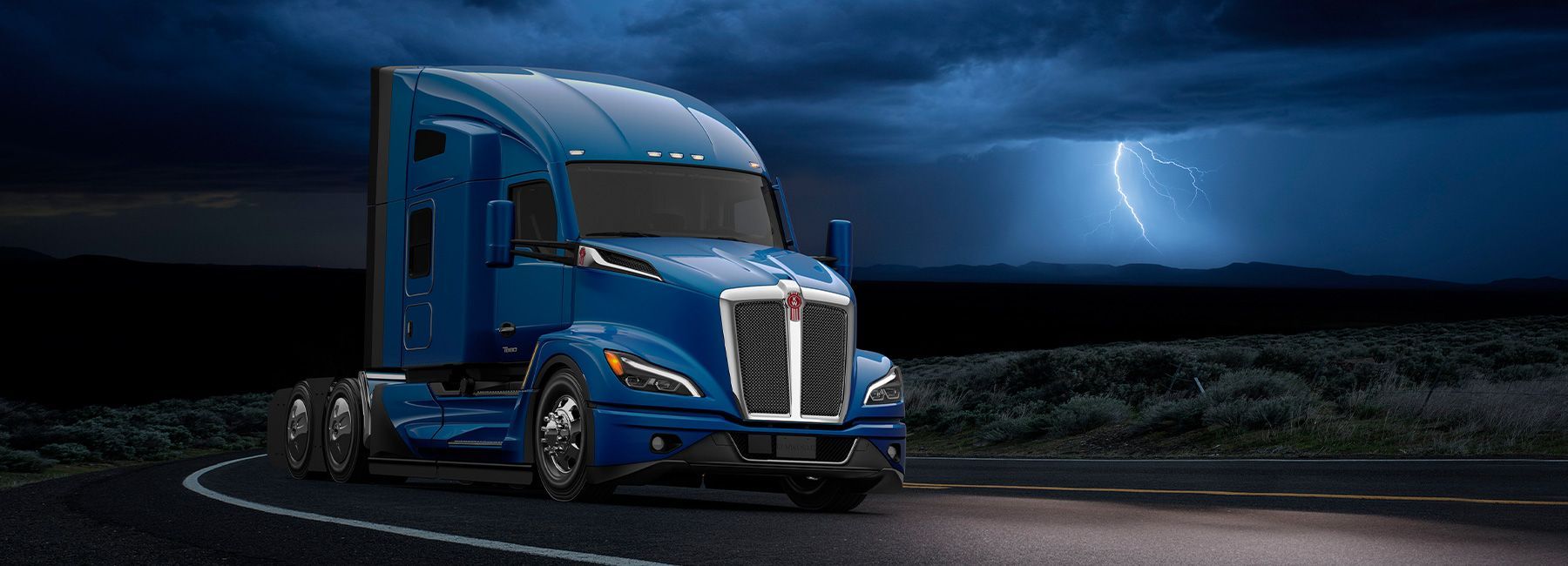 1800x650 Kenworth T680 Wallpaper