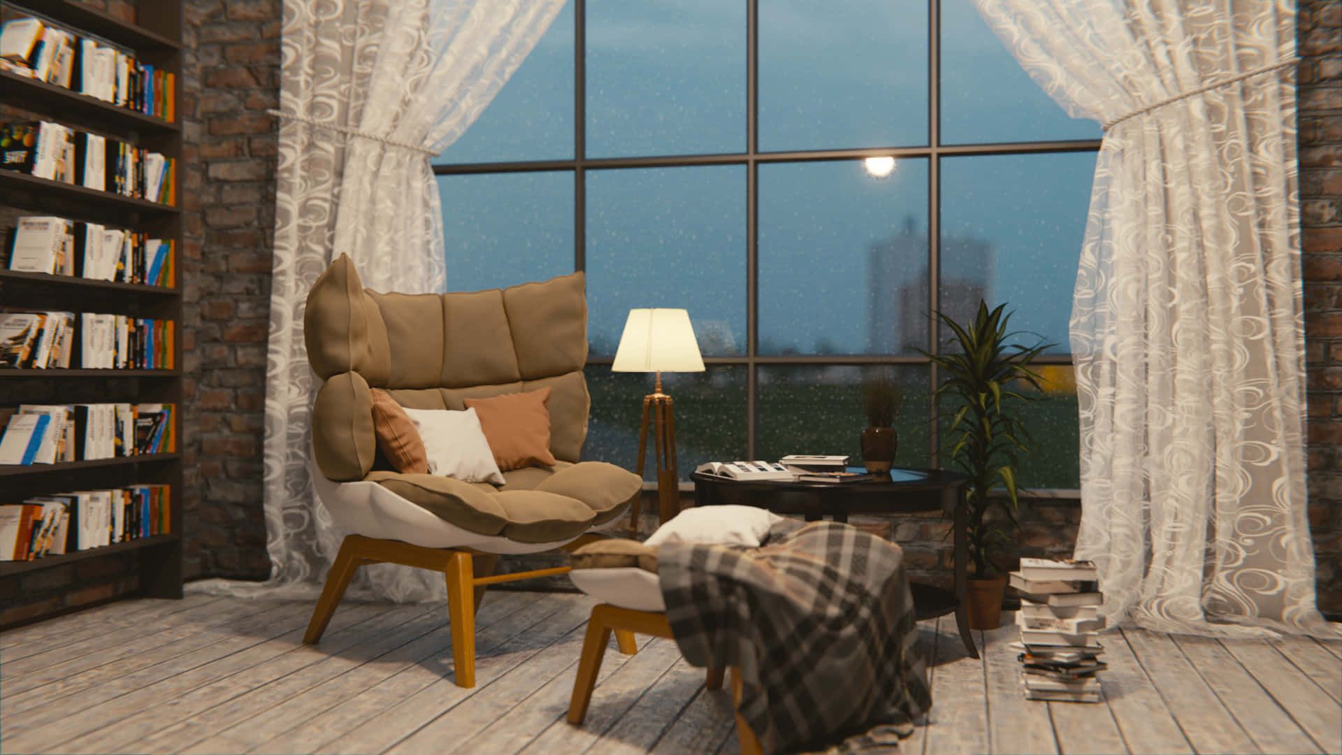 1920x1080 Download A cozy home for the family to relax