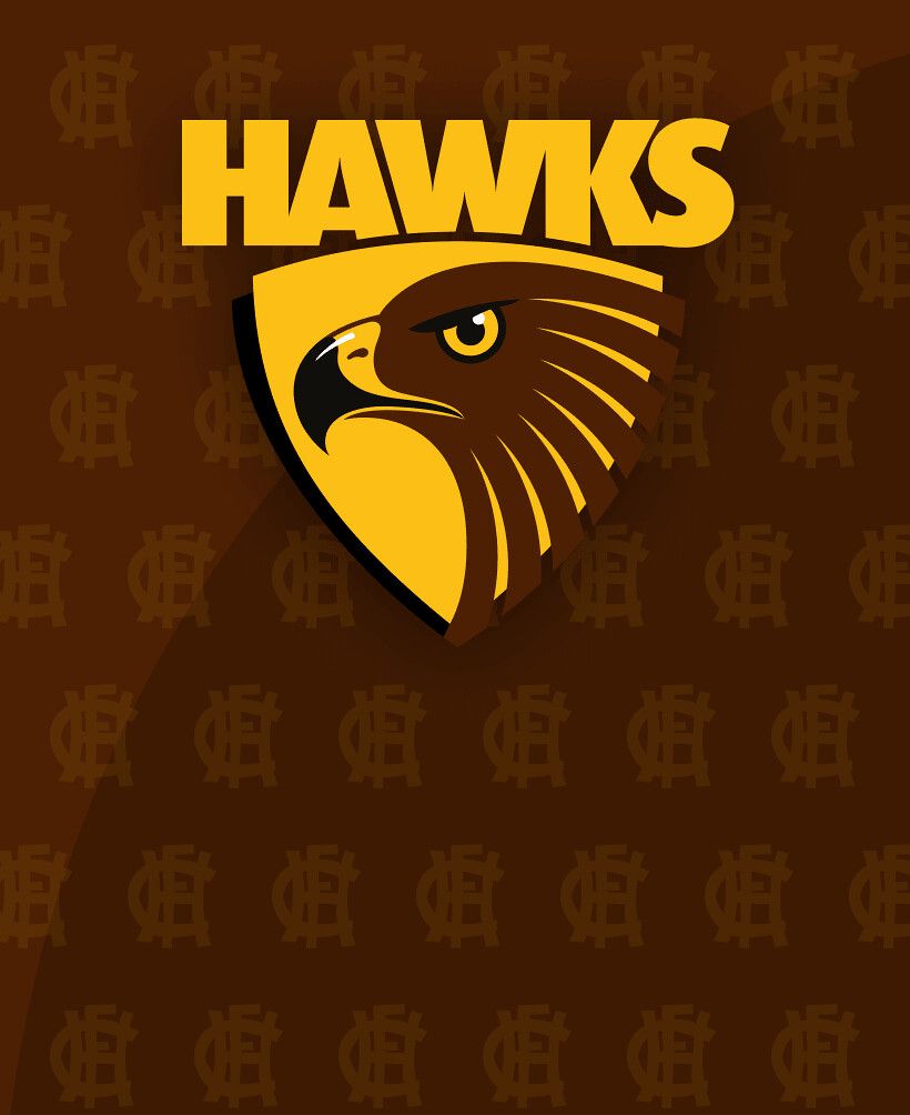 820x1004 AFL Footy Face Hawks Apple Watch face. Keep an