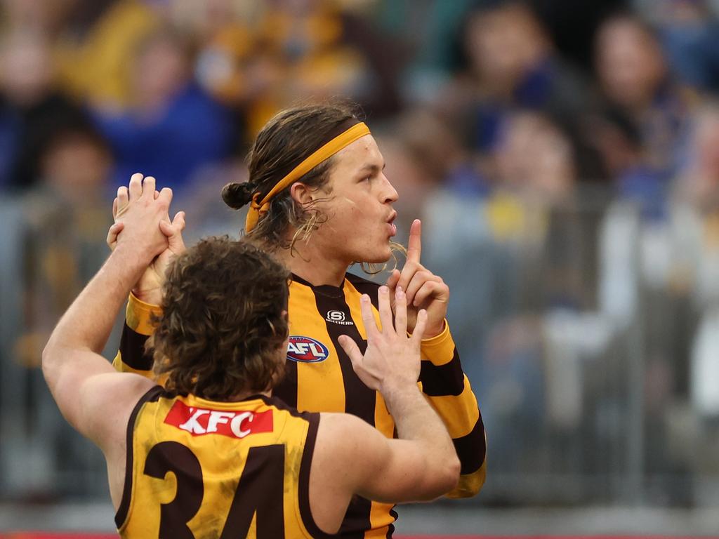 1024x768 AFL round 16 Hawthorn v West Coast: Sam Mitchell on Hawks win in Perth, finals race