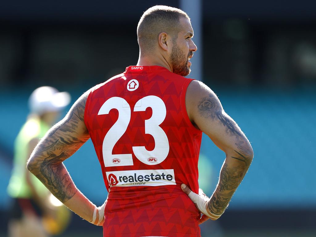 1024x768 Sydney Swans No.23 jumper: Who took over Buddy Franklin's guernsey, Sydney Swans' Ned Bowman's number