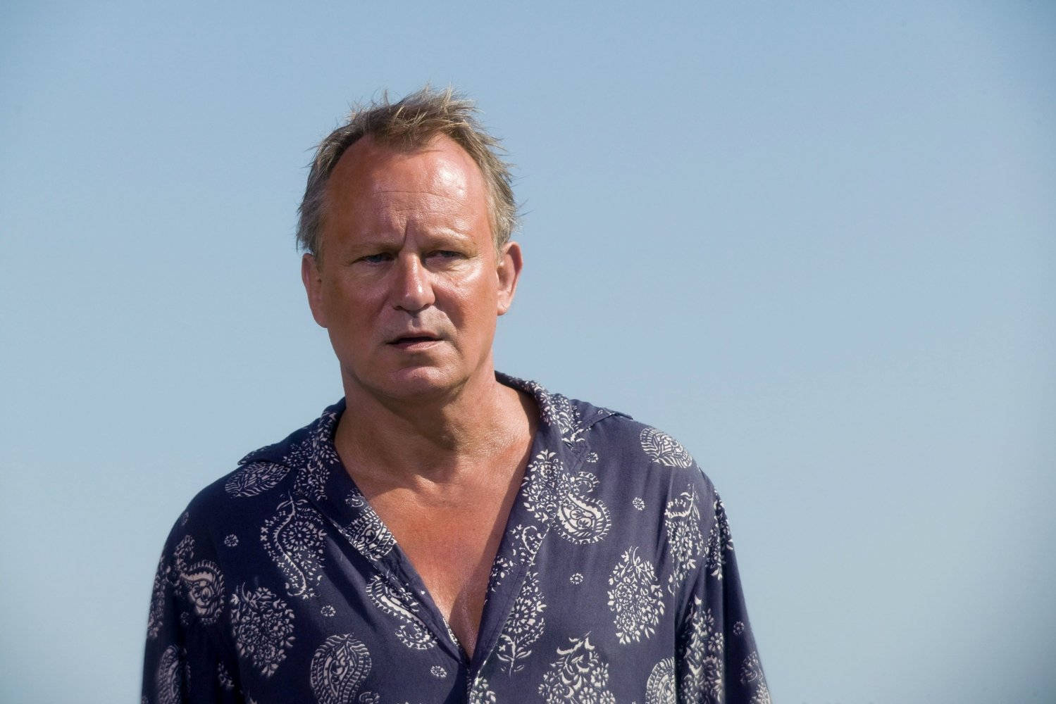 1499x1000 Download Swedish Actor Stellan Skarsgård In Mamma Mia Movie Wallpaper