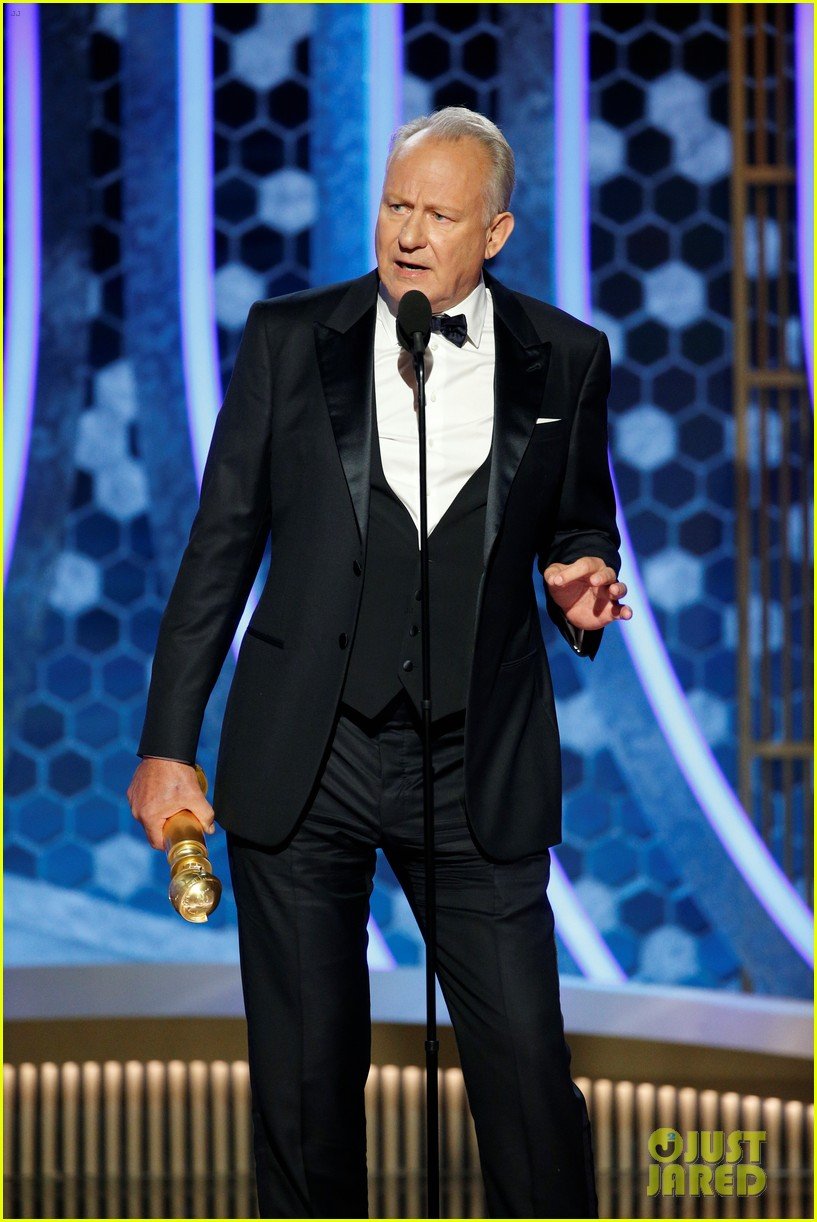 817x1222 Stellan Skarsgard References Colin Farrell's Eyebrows in Hilarious Golden Globes 2020 Acceptance Speech: Photo 4410440 Golden Globes, Golden Globes, Stellan Skarsgard Photo. Just Jared: Entertainment News