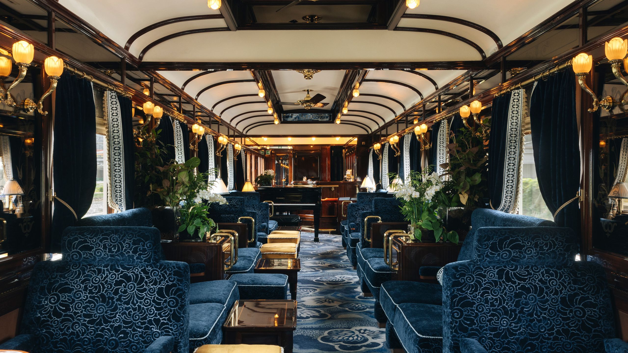 2560x1440 On The Venice Simplon Orient Express, All The Train's A Stage. Condé Nast Traveler