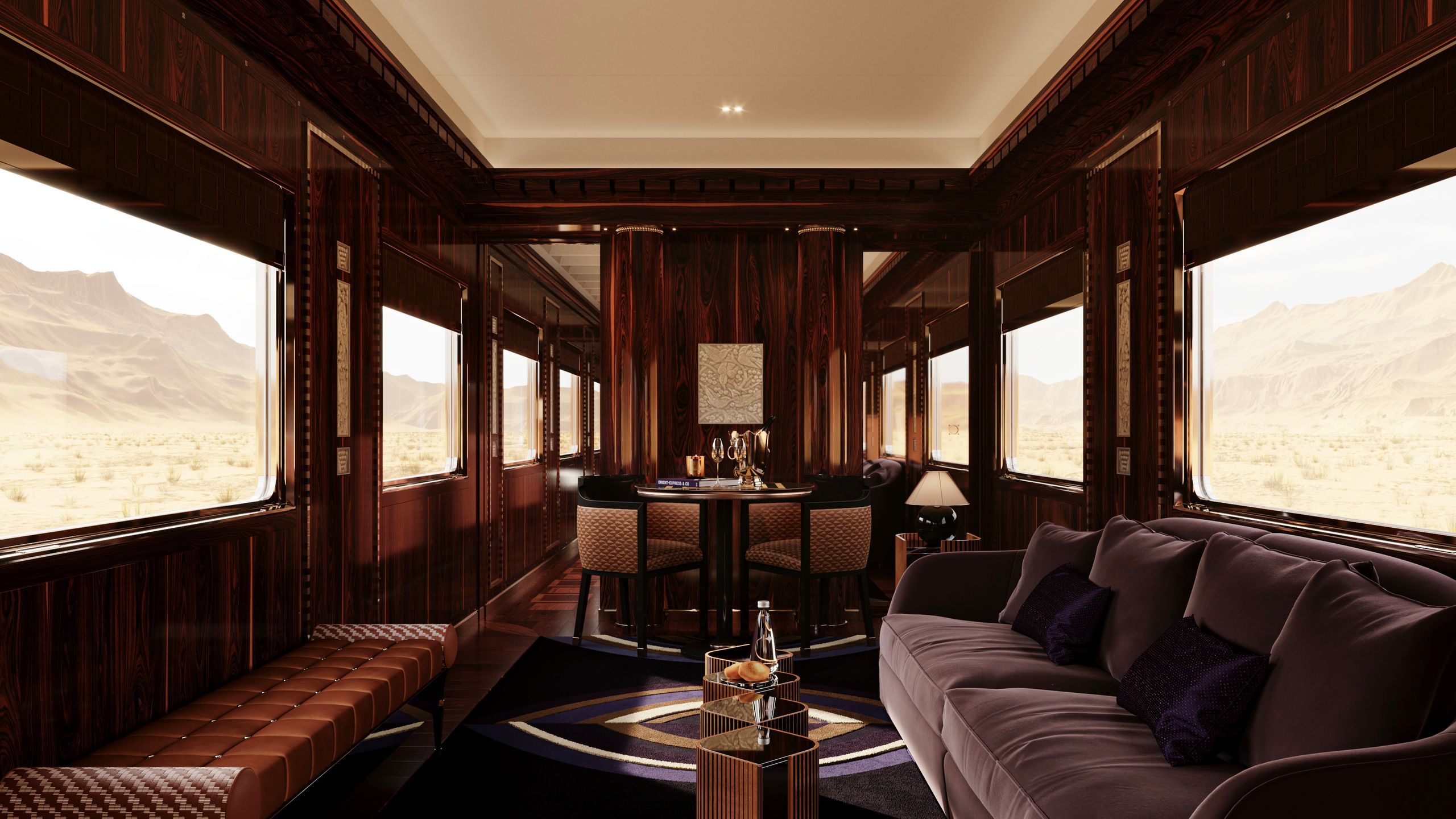2560x1440 The Orient Express is unveiling its new presidential suite at this immersive design fair