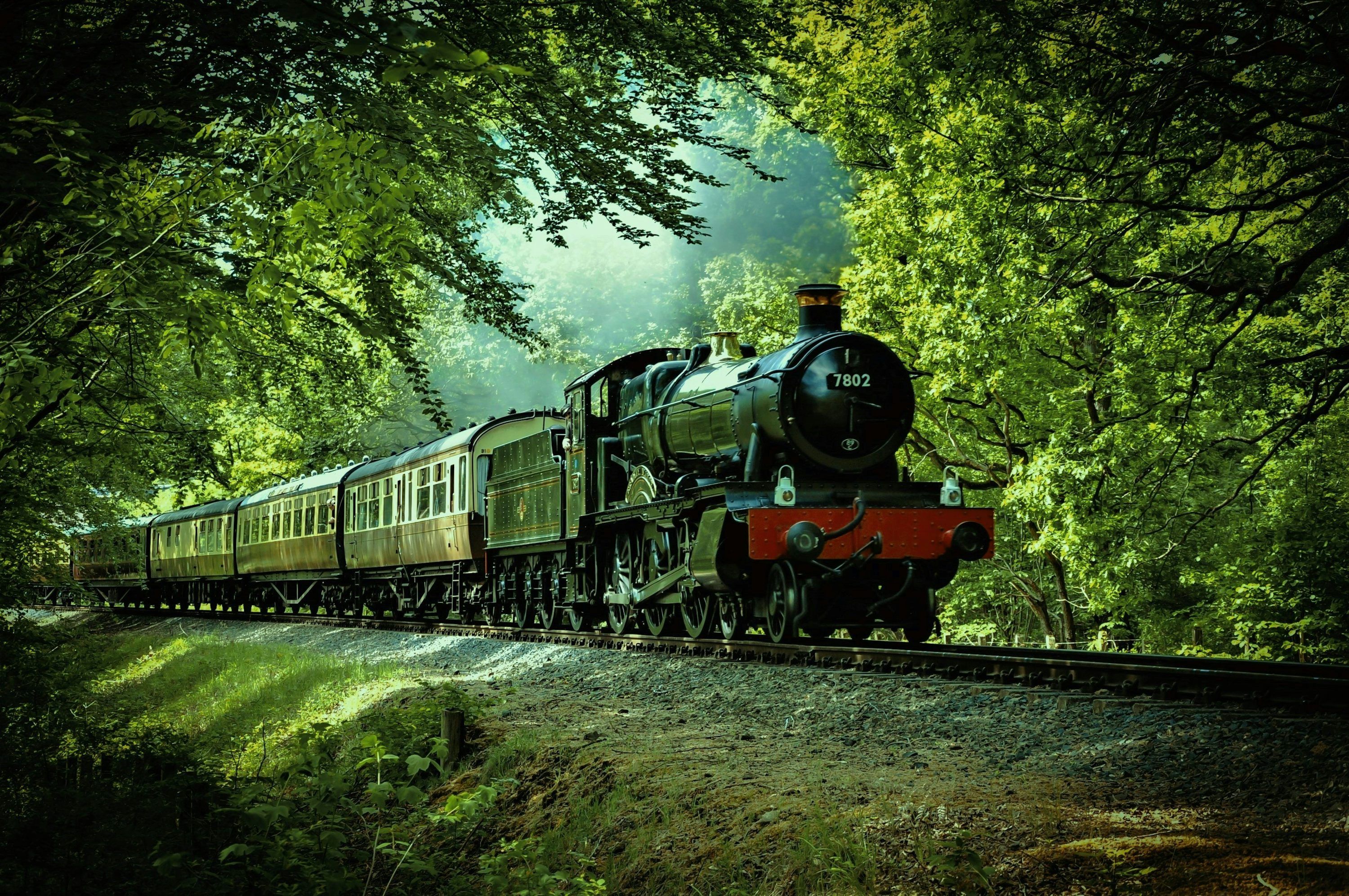 3000x1993 Steam Train Picture. Download Free Image