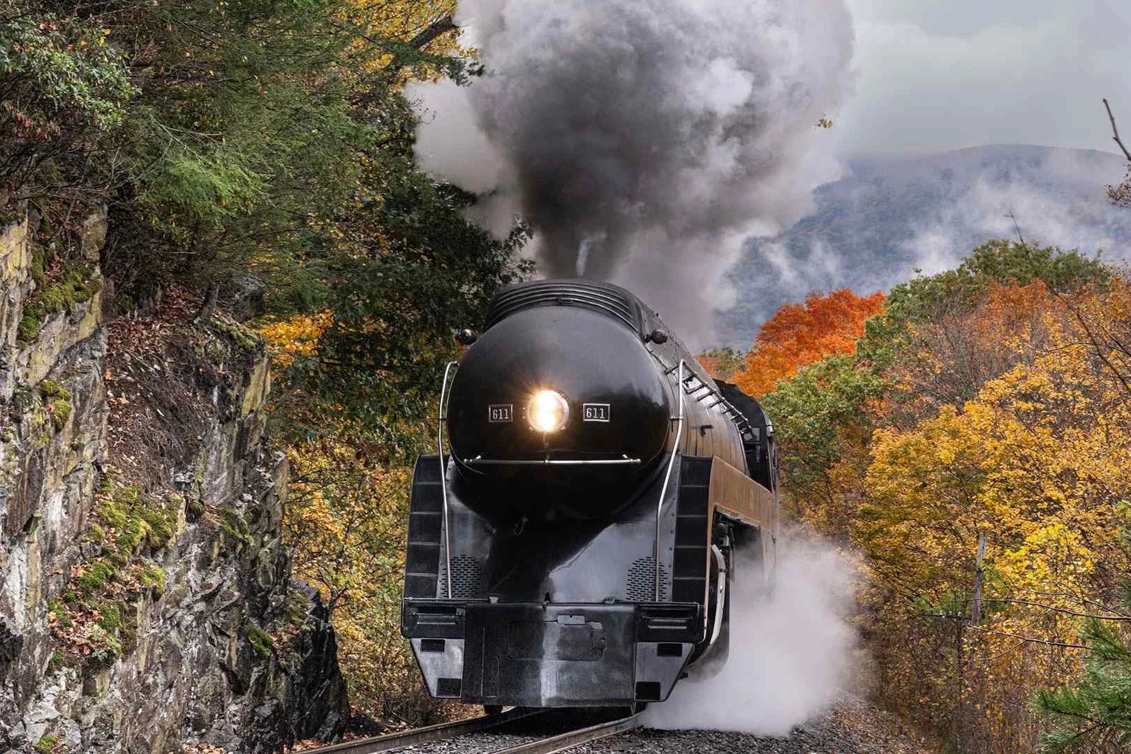 1620x1080 All Aboard: A Vintage Steam Train Is Rollingnandoah Valley This Fall