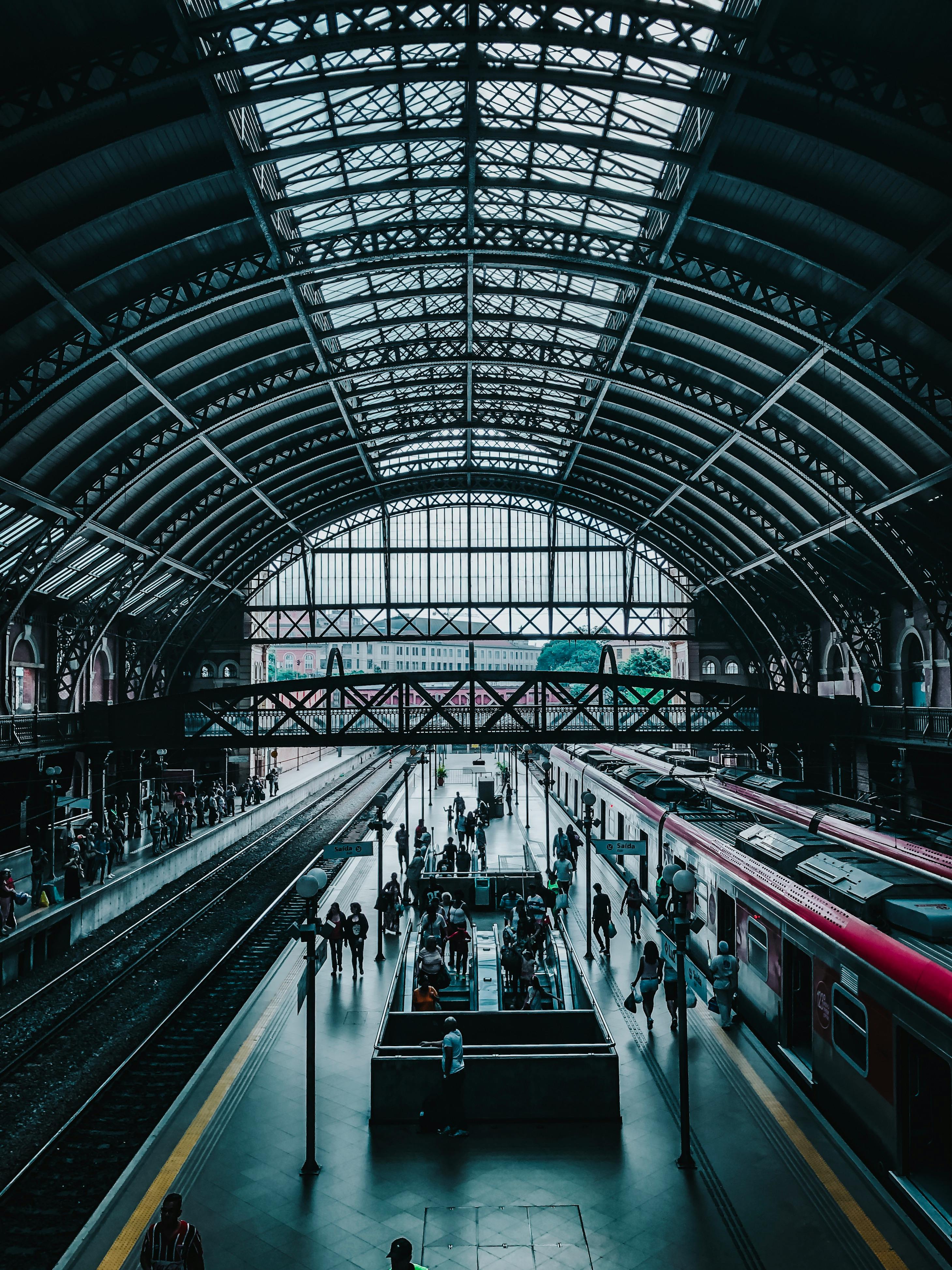 2920x3893 People Inside Train Station · Free