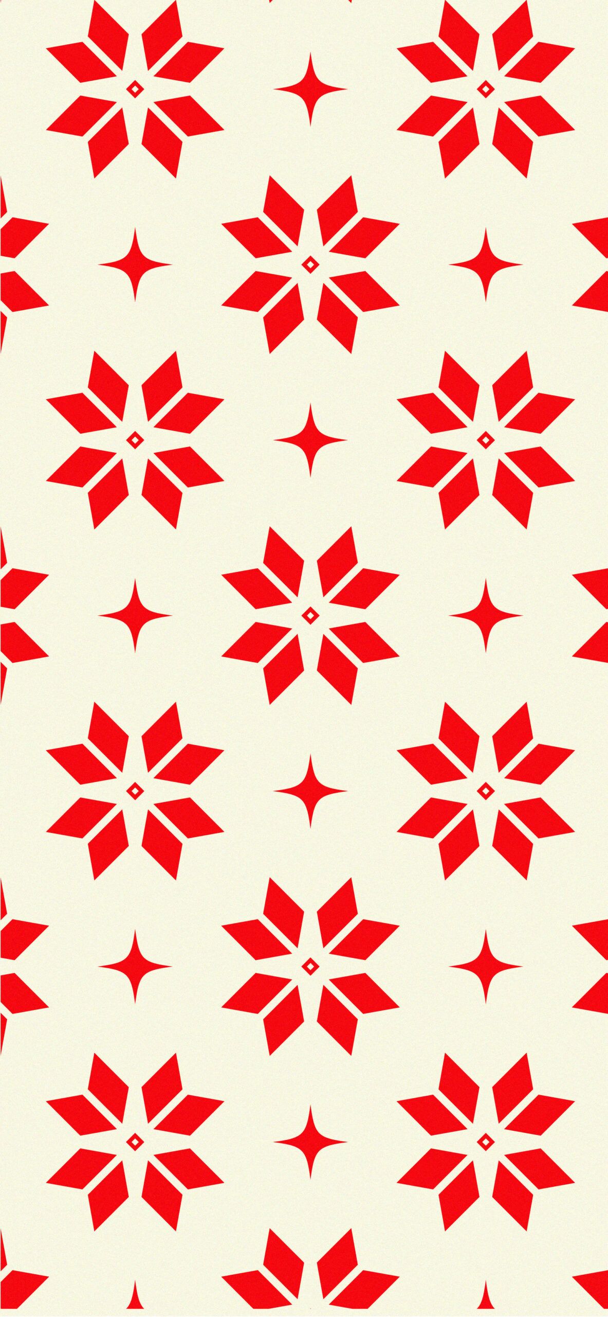 1183x2560 Nordic Simple Christmas Pattern Wallpaper Wallpaper iPhone
