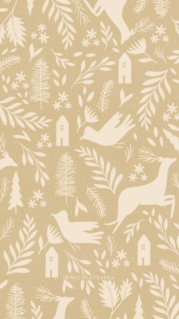 736x1308 Nordic christmas wallpaper lock screen iphone android