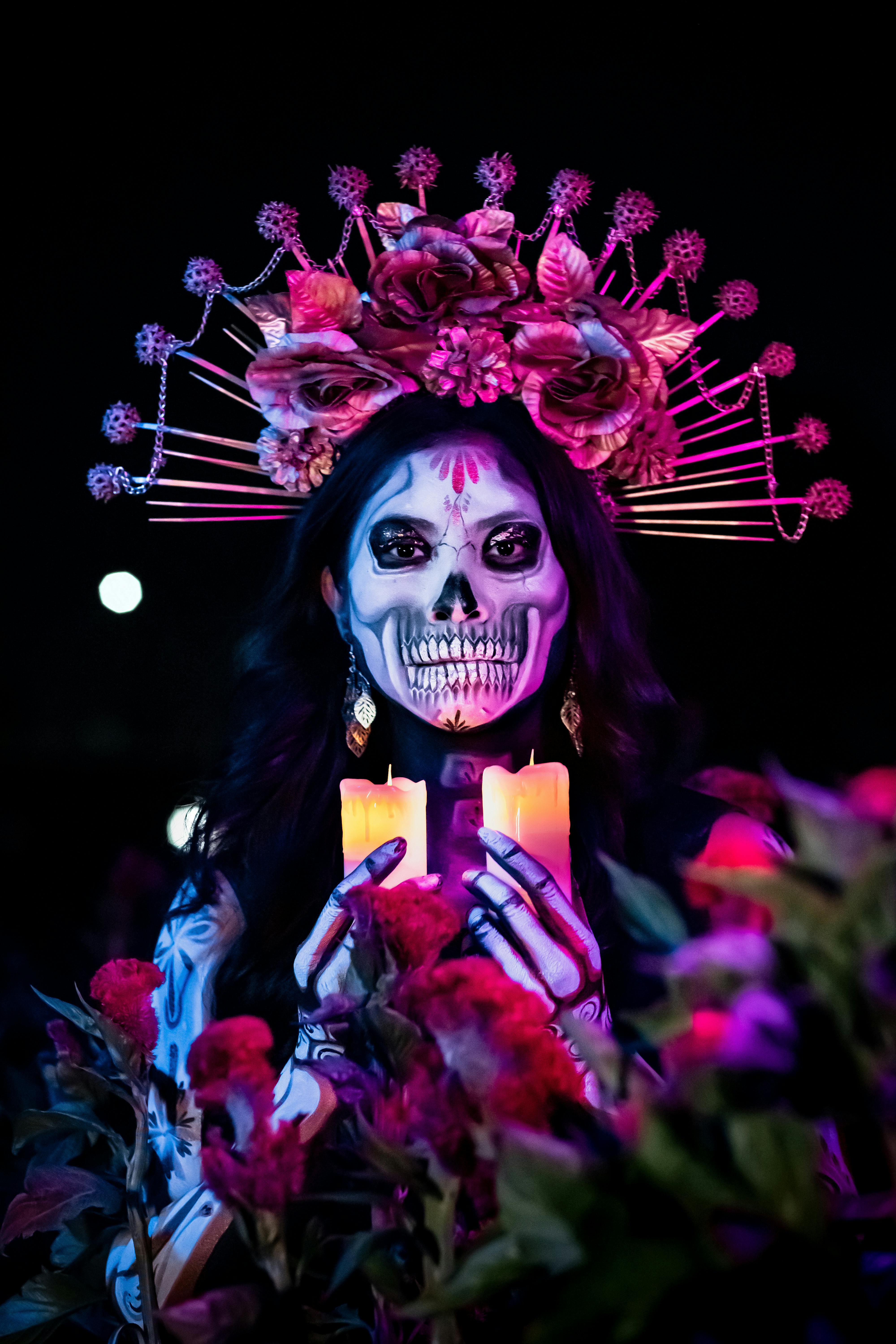 3999x5998 Día de Muertos Catrina in San Andrés Cholula · Free