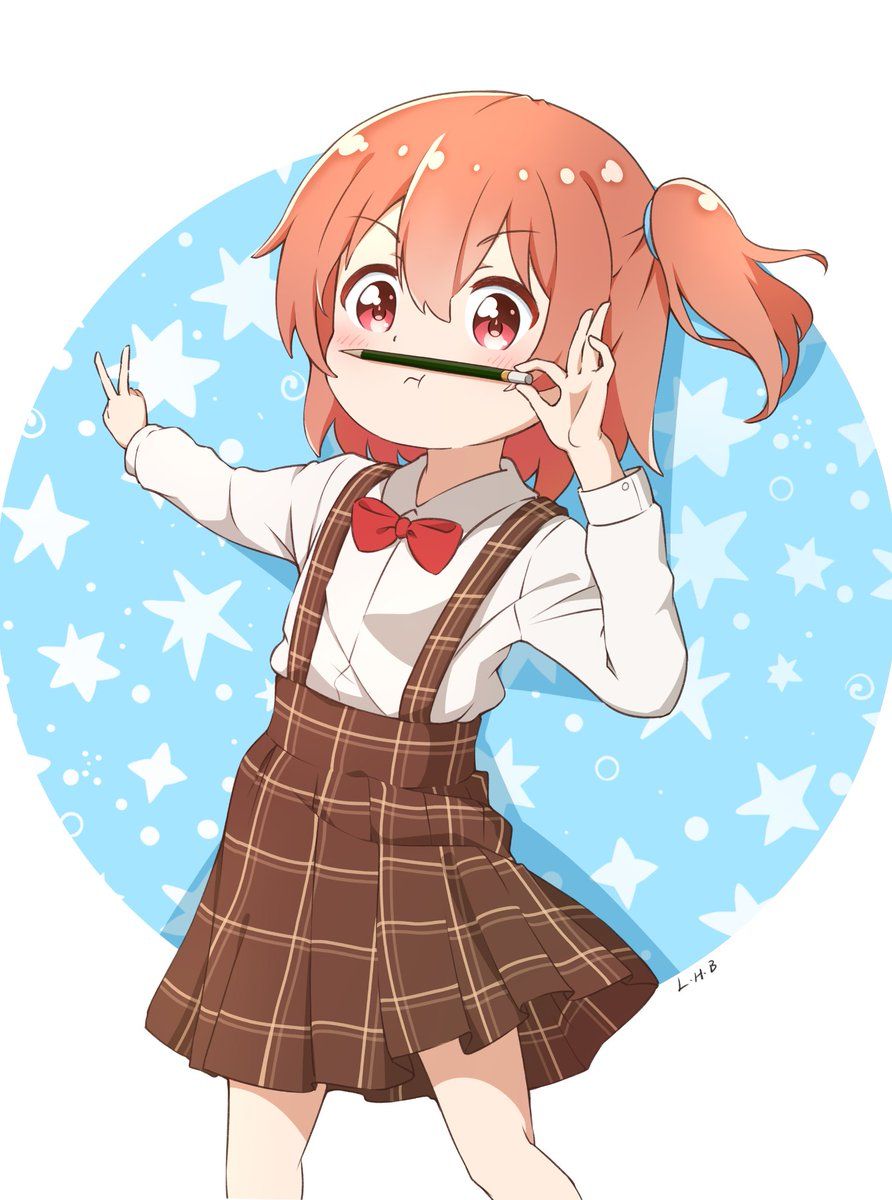 892x1200 Hinata Pencil Moustache : R Watashi_ni_Tenshi
