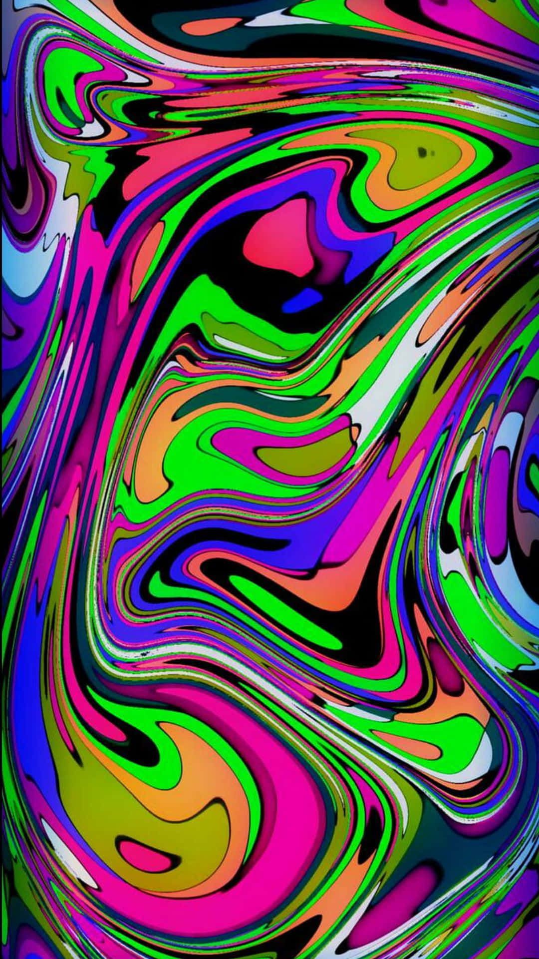 1080x1920 Download Mind Bending Psychedelic Art Wallpaper