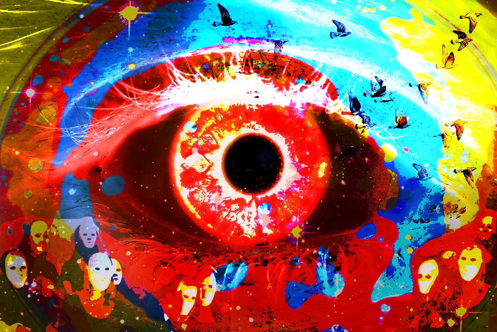 1676x1119 Psychedelic art