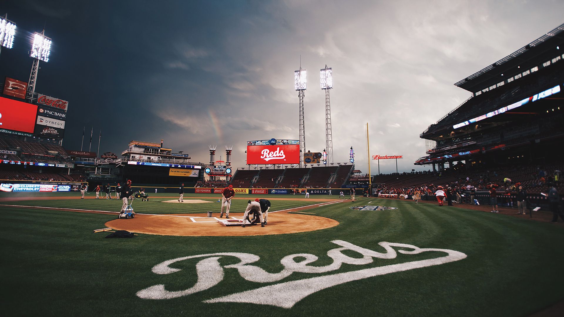 1920x1080 Cincinnati Reds Wallpaper
