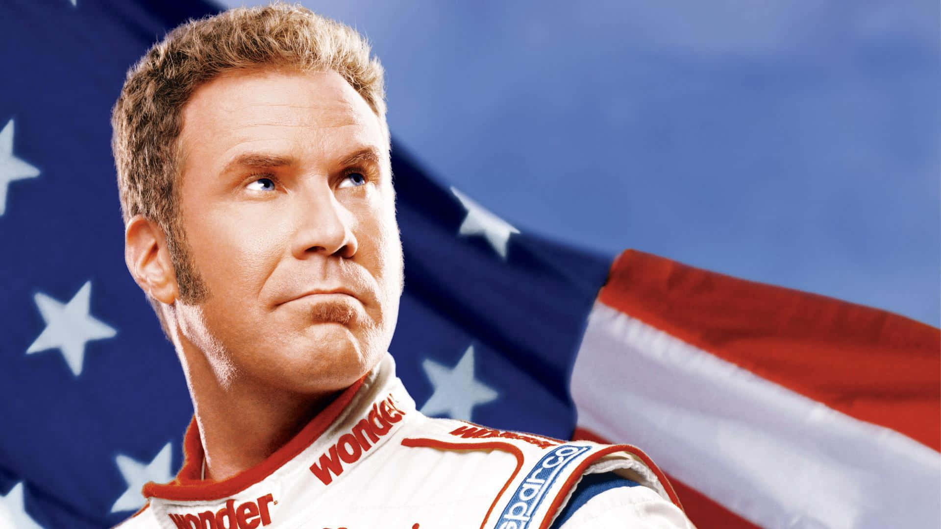1920x1080 Download Comedic Genius Will Ferrell Smiling in Casual Attire Wallpaper