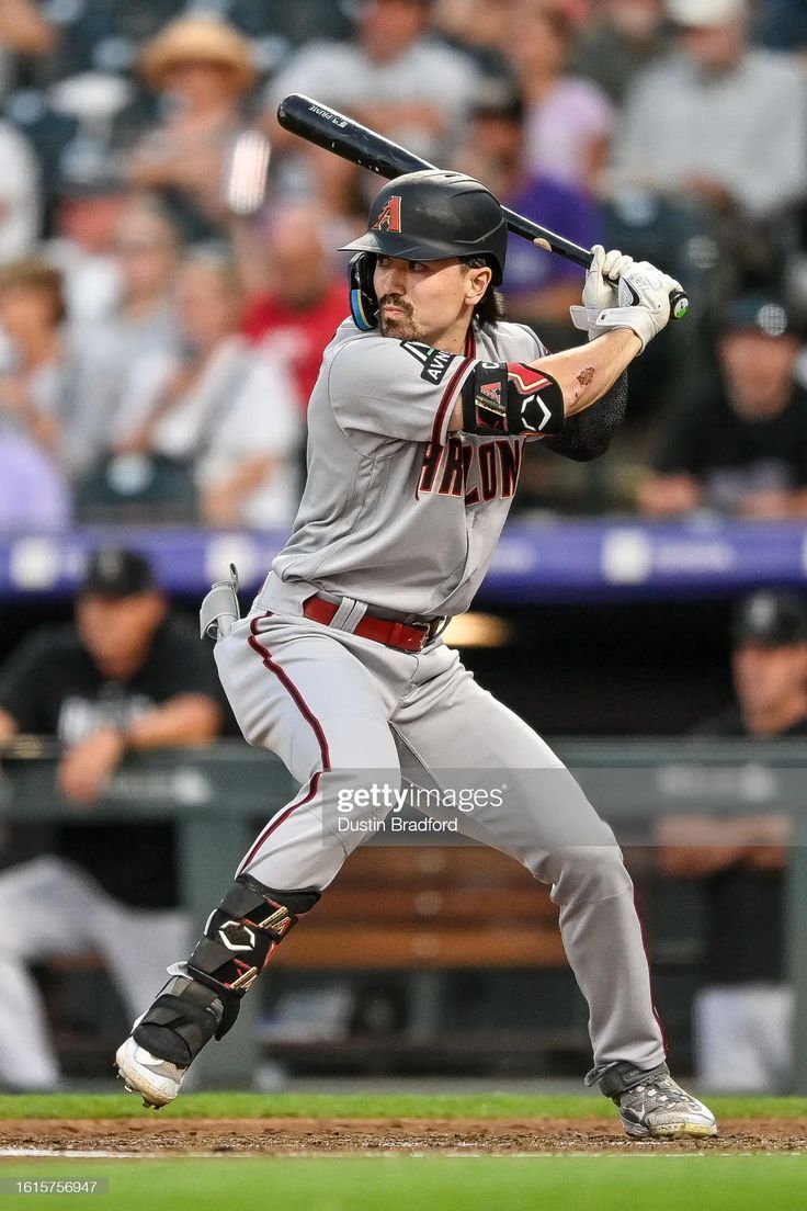736x1104 Corbin Carroll of the Arizona Diamondbacks bats in the fifth inning. News Photo