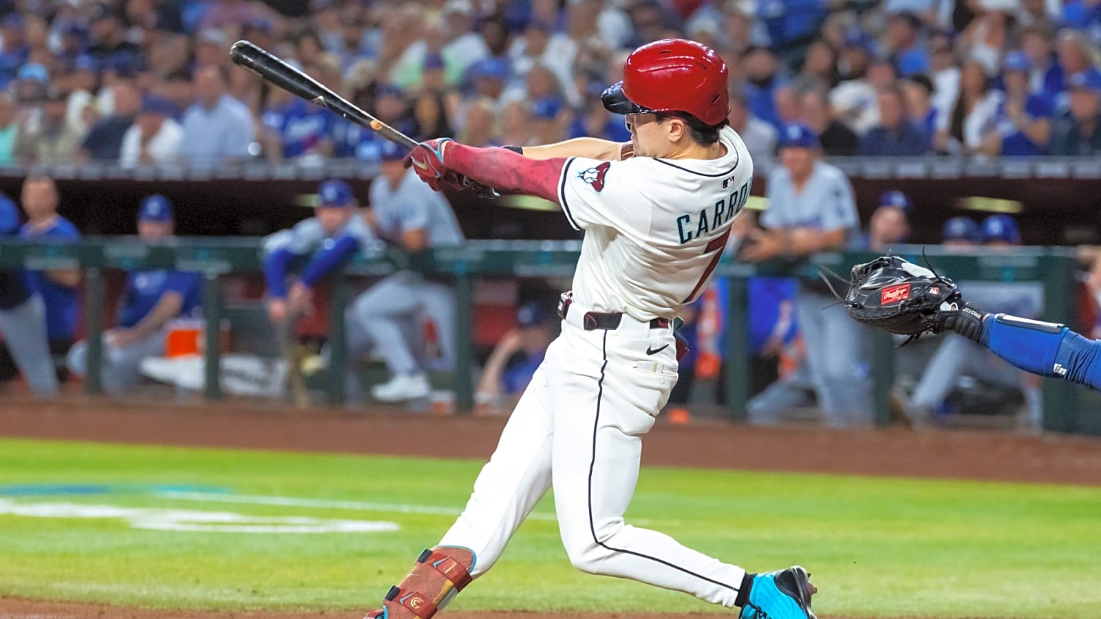 1600x900 D Backs OF Corbin Carroll Set To Take First Spring At Bats Against A's After Hand Injury
