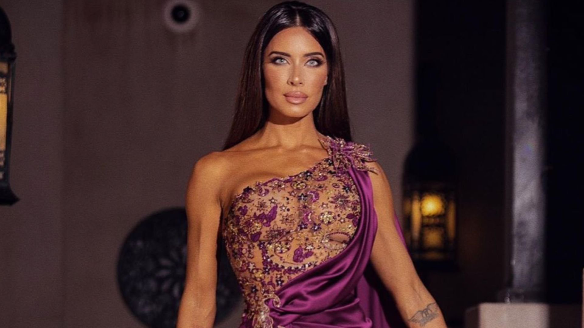 1920x1080 Pilar Rubio, impresiona en Dubai con un vestido de alta costura
