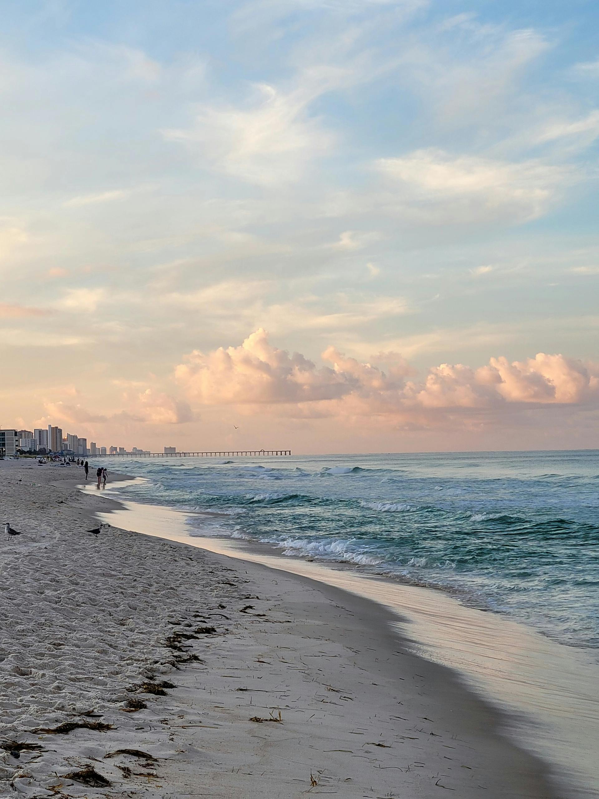 1920x2560 Panama City Beach at Dawn · Free