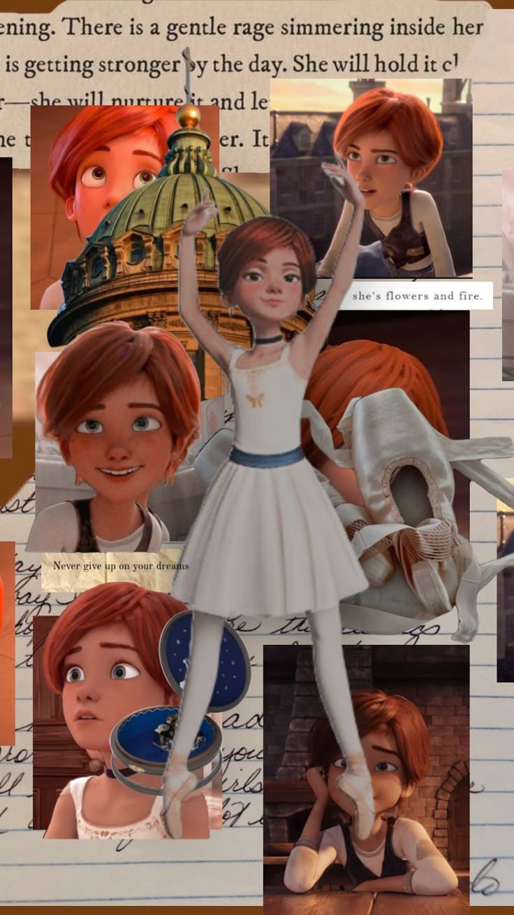 736x1308 Felice mood board #ballerina #leapmovie#ballerinamovie#Felice#parisopera