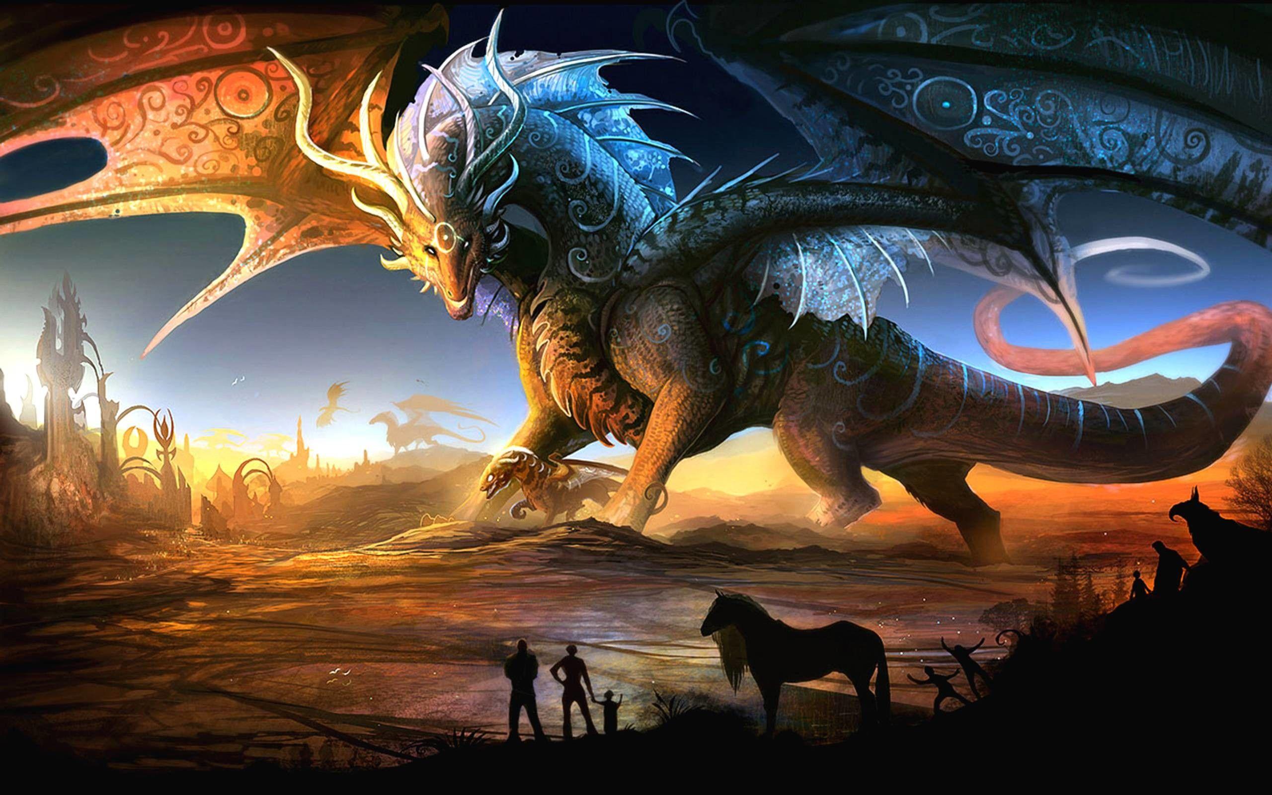 HD wallpaper epic dragon art artwork artistic cool  Wallpaper Flare