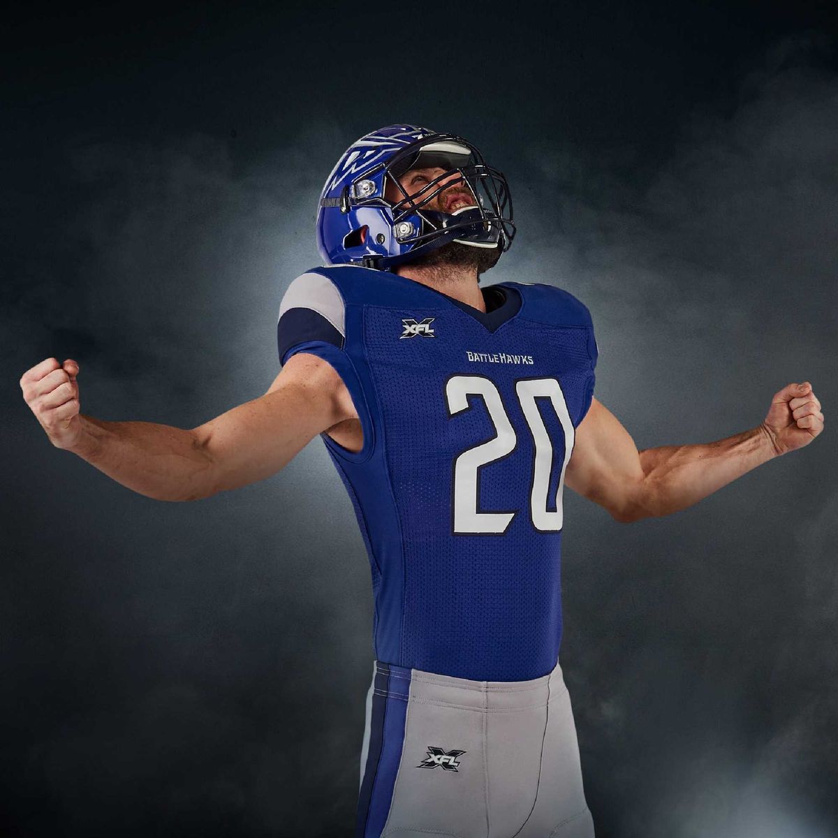 1200x1200 XFL's St. Louis BattleHawks unveil new uniforms.1 FM KMOX