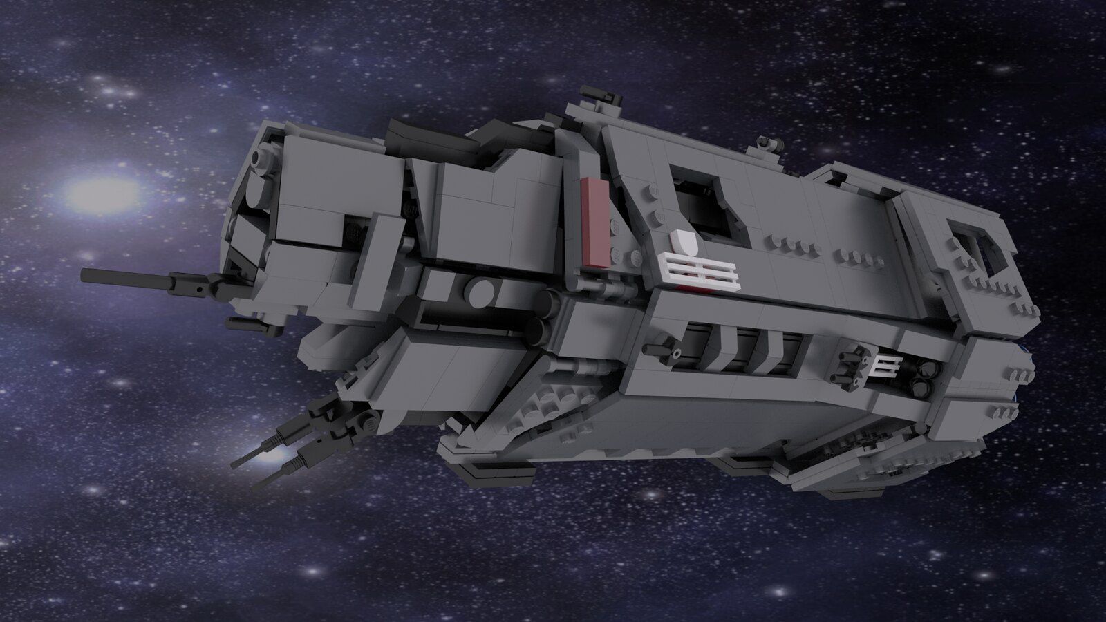 1600x900 UNSC Pillar Of Autumn. Build Video: Youtu.be Rl6RdpGi4G8 Ma